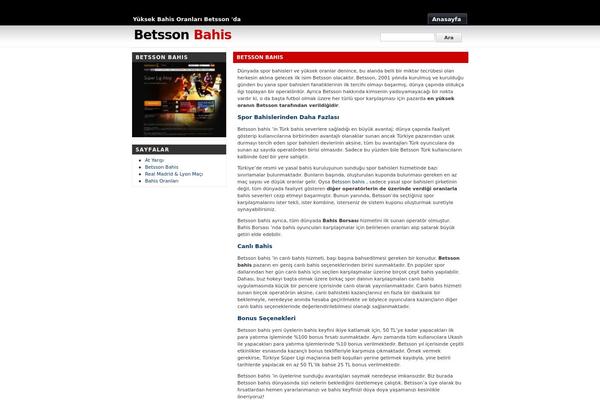 betsson-bahis.com site used Underground