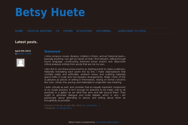 betsyhuete.com site used Roughdrive