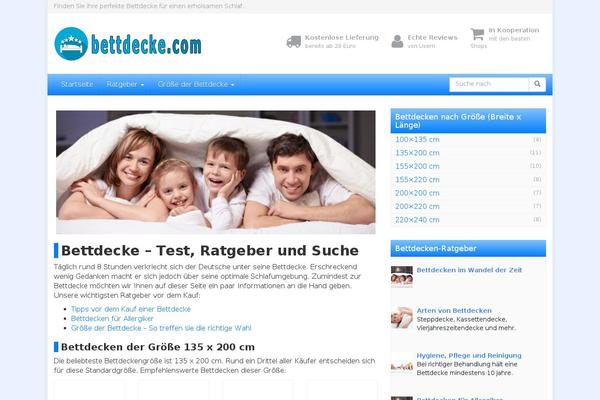 Affiliatetheme-child theme site design template sample