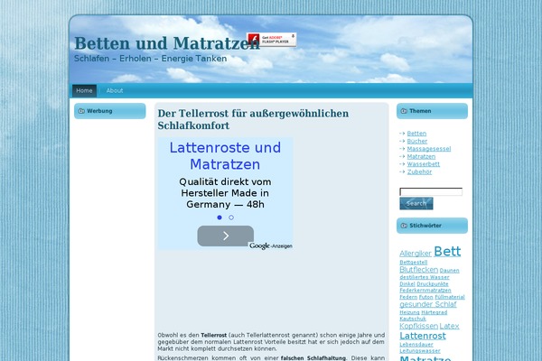 Site using Amazon-einzeltitellinks plugin