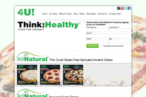 better4ufoods.com site used Better4ufoodstheme