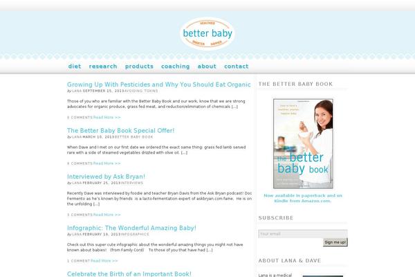 betterbabybook.com site used Thesis 1.8.5