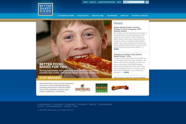 betterbaked.com site used Betterbakedfoods