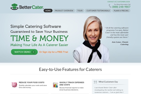 bettercater.com site used Speed-pro