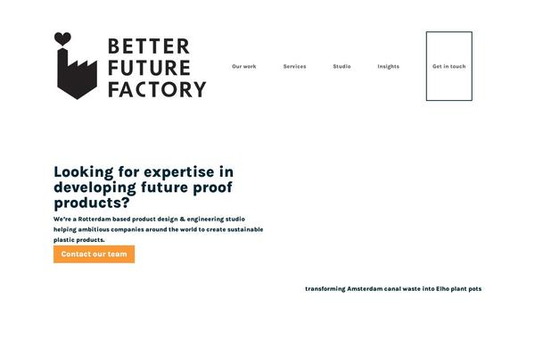 betterfuturefactory.com site used Divi