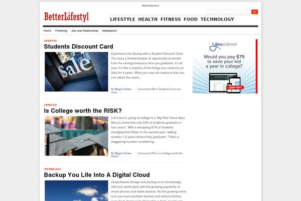 betterlifestyl.com site used Thehealth-codebase