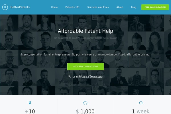 betterpatents.co site used Better-patents