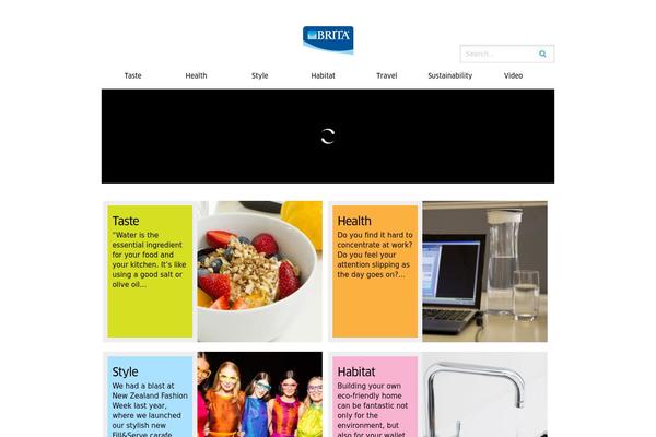 Salient theme site design template sample