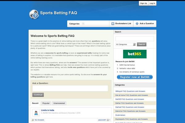betting-faq.com site used Robust-qa