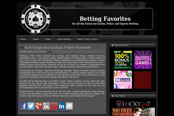 bettingfavorites.com site used Pokermaster_no2