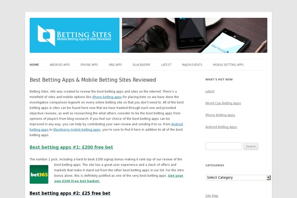 bettingsites.info site used Modular