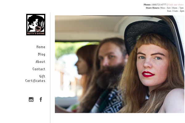 bettysdivine.com site used Bettysdivine