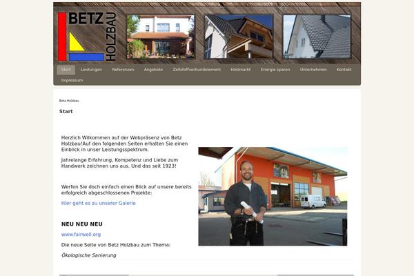 betz-holzbau.info site used Custom-community.1.8.7
