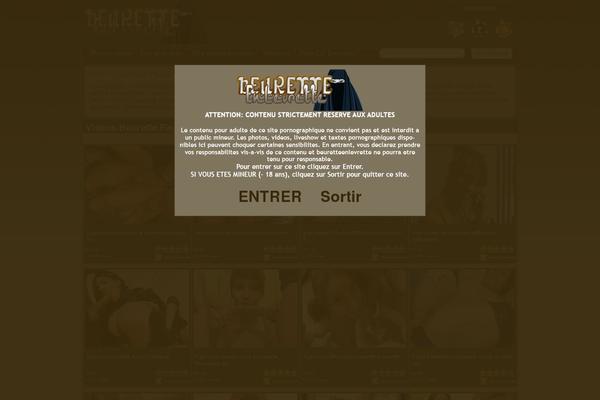 beuretteenlevrette.com site used Zetatube-child