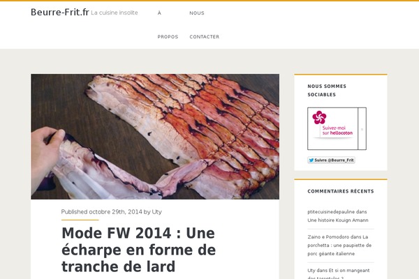 beurre-frit.fr site used Ignite
