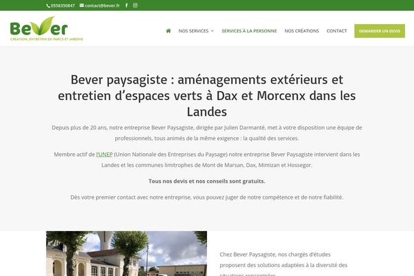 bever-paysagiste.com site used Divi-community