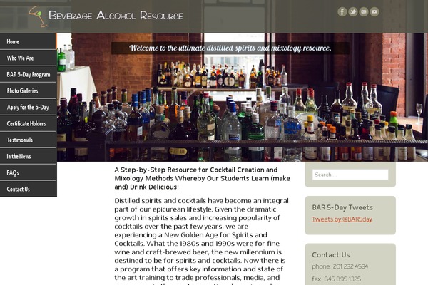 beveragealcoholresource.com site used Bar2022
