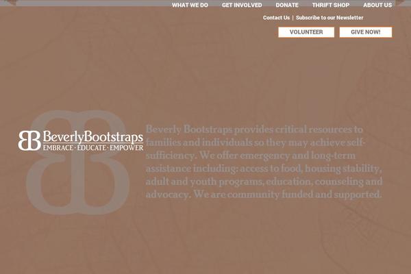 Beverly theme site design template sample