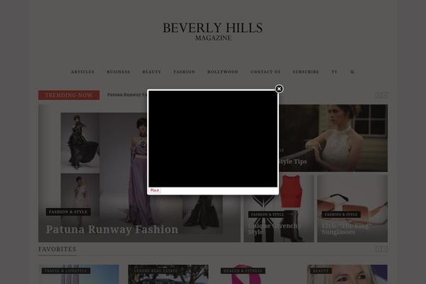 Pixwell theme site design template sample