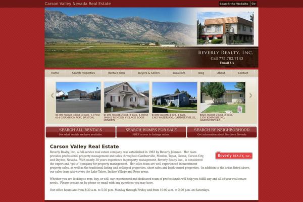 beverlyrealty.com site used Cruz_idxcentral