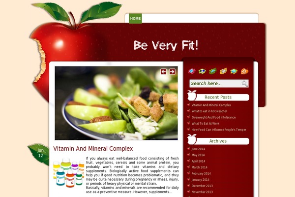 beveryfit.com site used Diet_recipes