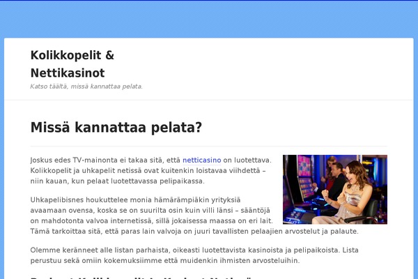 OceanWP theme site design template sample