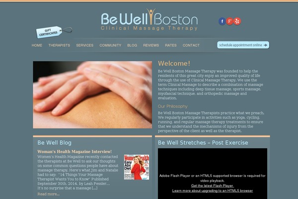 bewellboston.com site used Randyjensen-handcrafted-wp-theme-135629c