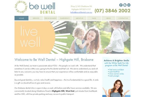 bewelldental.com.au site used Bewell