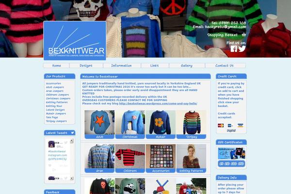 bexknitwear.com site used Bexknitwear