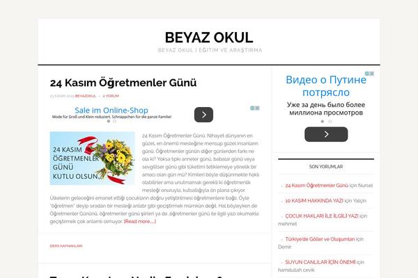 beyazokul.com site used Bilgi