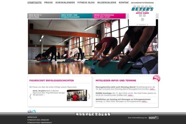 beyers-aktivpark.de site used Beyers