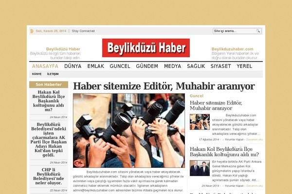 beylikduzuhaber.com site used WP Newspaper