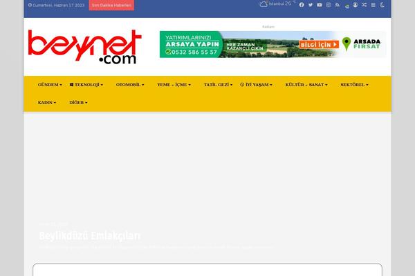 Jannah theme site design template sample