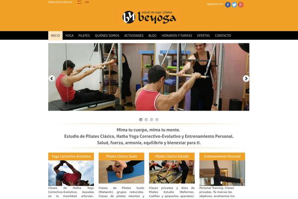 beyogabcn.com site used Beyoga