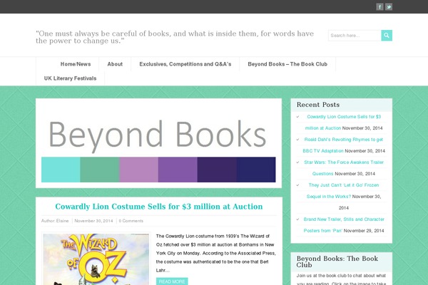 beyondbooks.org.uk site used Papercuts-premium