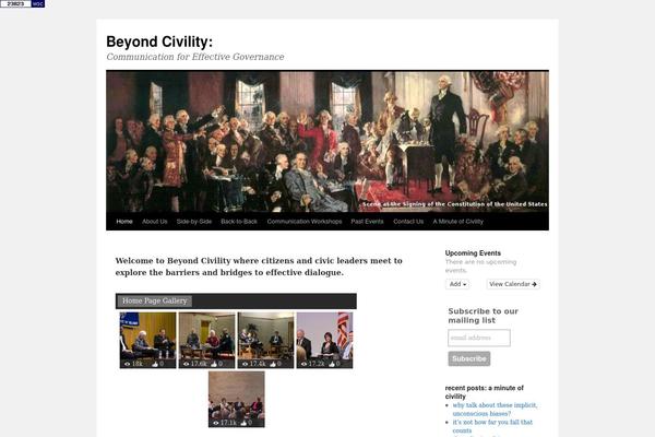 Site using All-in-One Event Calendar plugin