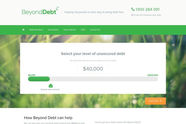 beyonddebt.com.au site used Beyond-debt
