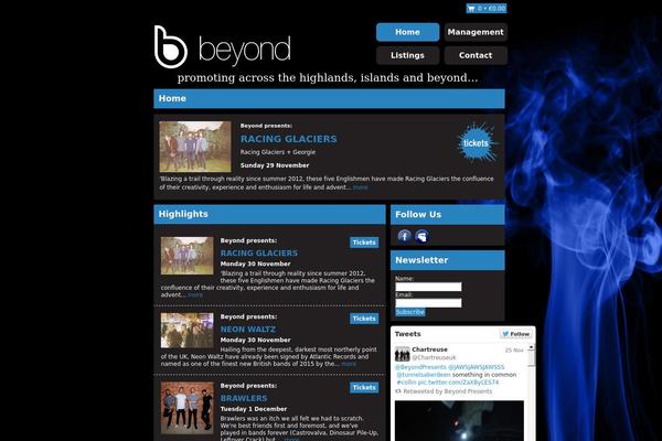 Default theme site design template sample