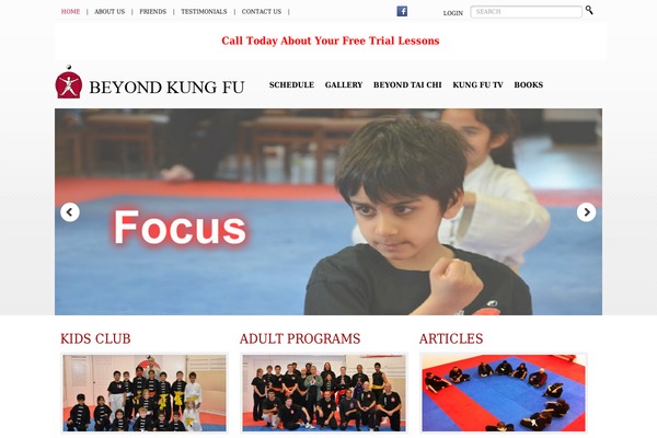 beyondkungfu.com site used Kungfu