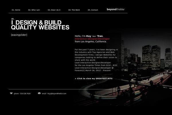 minimalism theme site design template sample