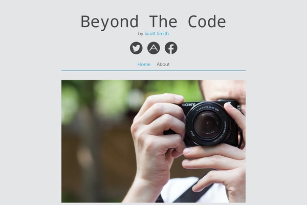 Decode theme site design template sample