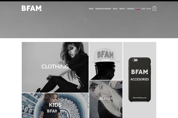 bfamclothing.com site used Flatsome