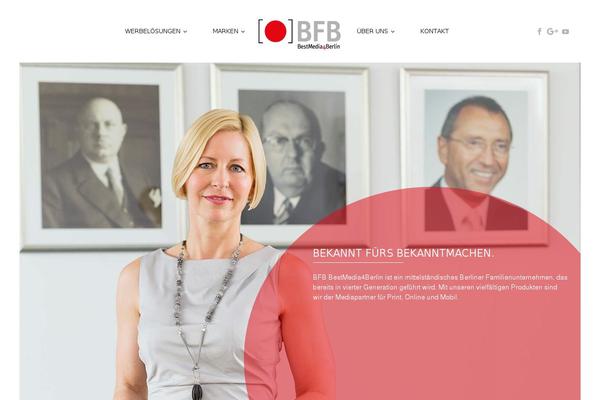 Bbt theme site design template sample