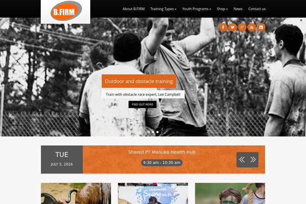 bfirm.com.au site used Sport-child