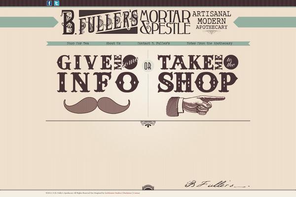 bfullers.com site used Bfullers_redux