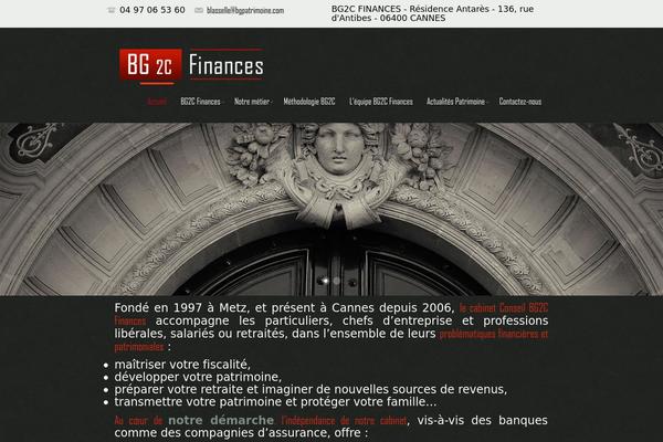bg2c-finances.fr site used Lucent-child