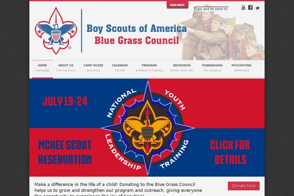 bgbsa.org site used Pixellintheme