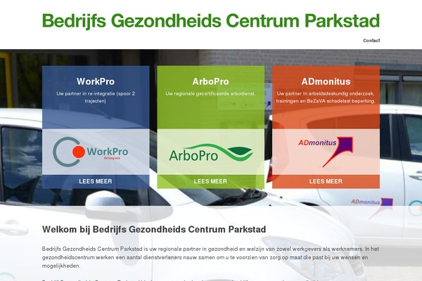 bgcparkstad.nl site used Bgcparkstad