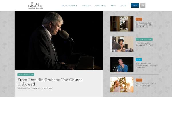 bgea.org site used Billygraham