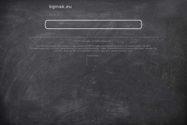 bgmak.eu site used zeeBusiness